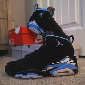 Black/Blue Jordans
